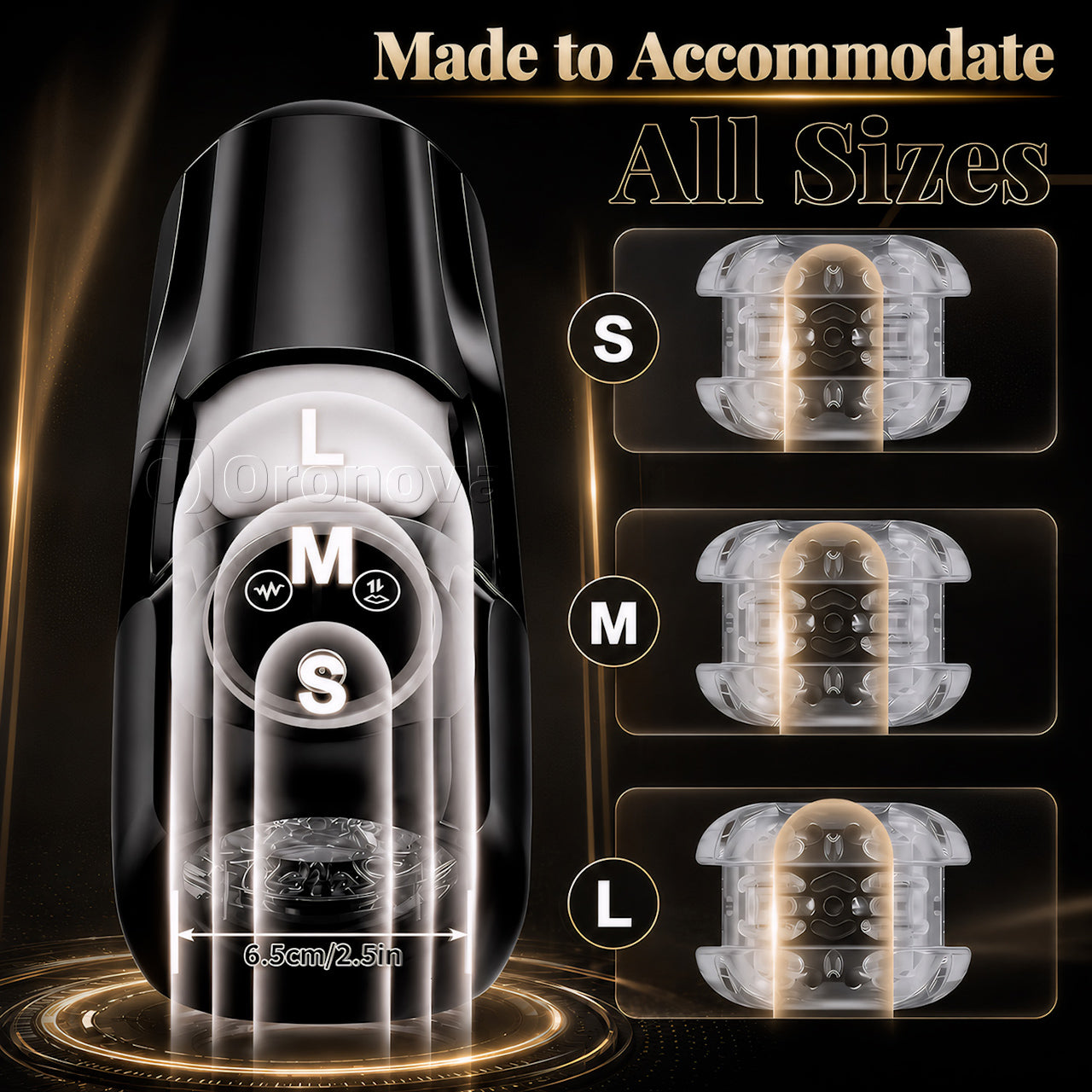 3-in-1 Male Pleasure Device with Vibration, Thrusting & Clenching