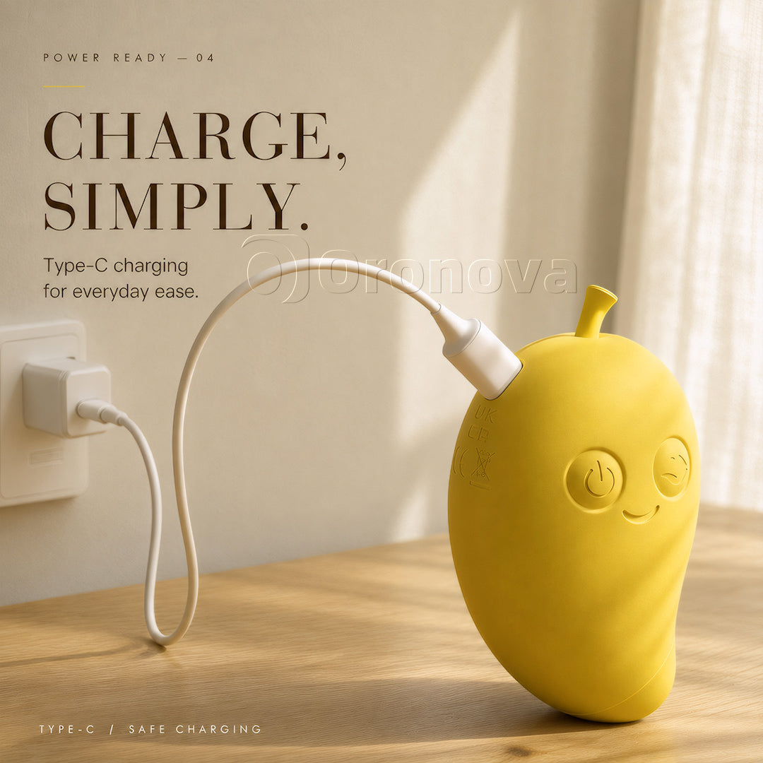 Mango & Banana | 2-in-1 Suction & Tapping Bluetooth Vibrator